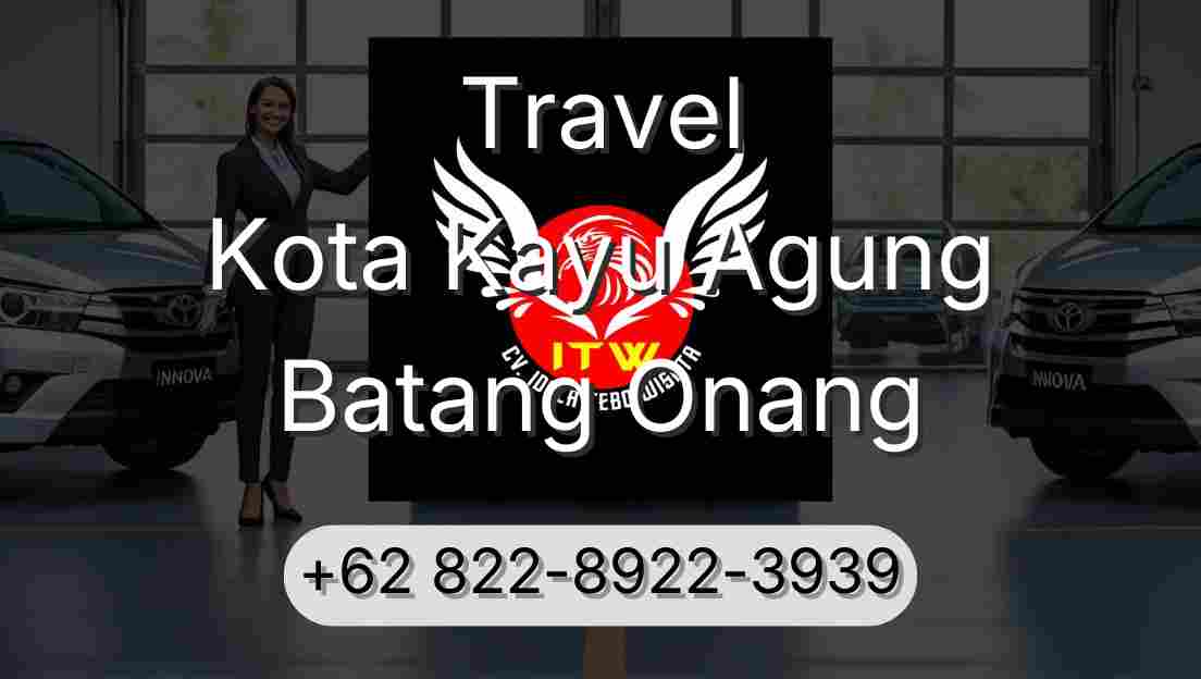 Travel Kota Kayu Agung Batang Onang