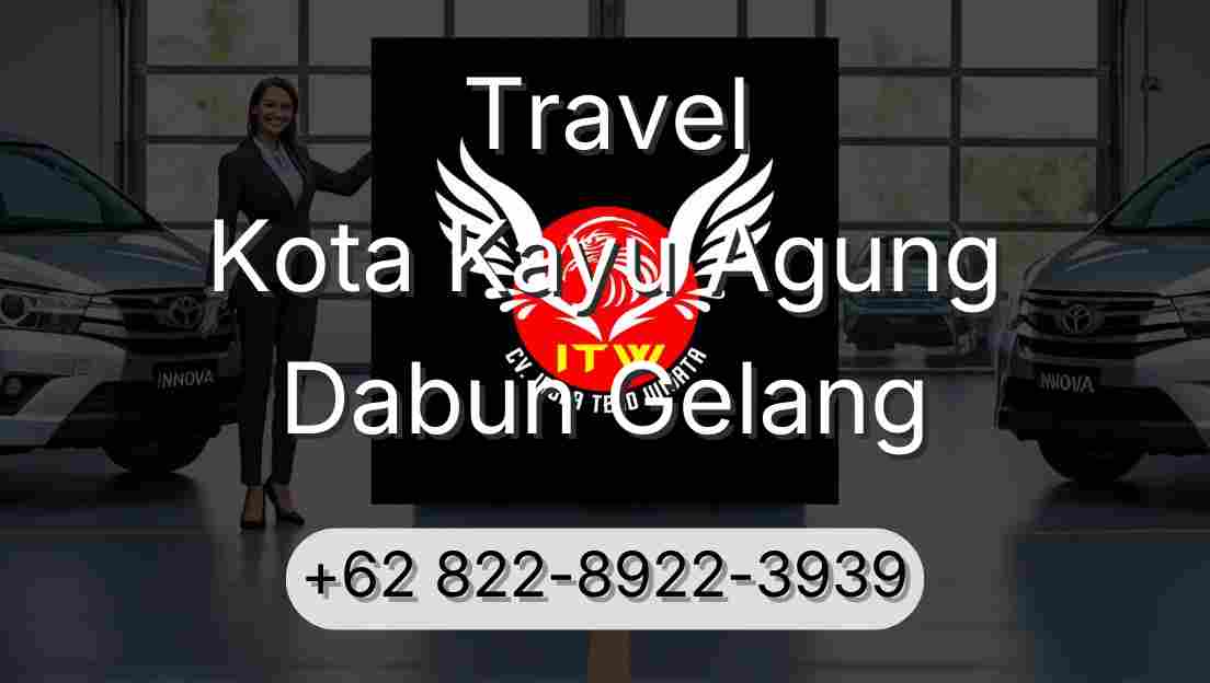 Travel Kota Kayu Agung Dabun Gelang