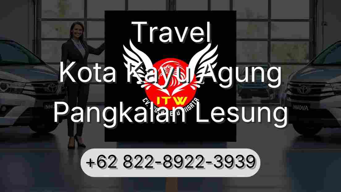 Travel Kota Kayu Agung Pangkalan Lesung
