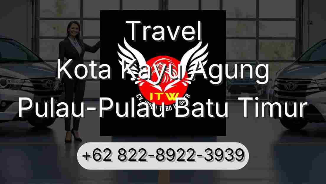Travel Kota Kayu Agung Pulau-Pulau Batu Timur