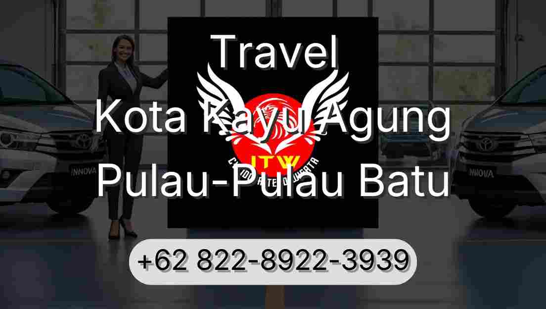 Travel Kota Kayu Agung Pulau-Pulau Batu