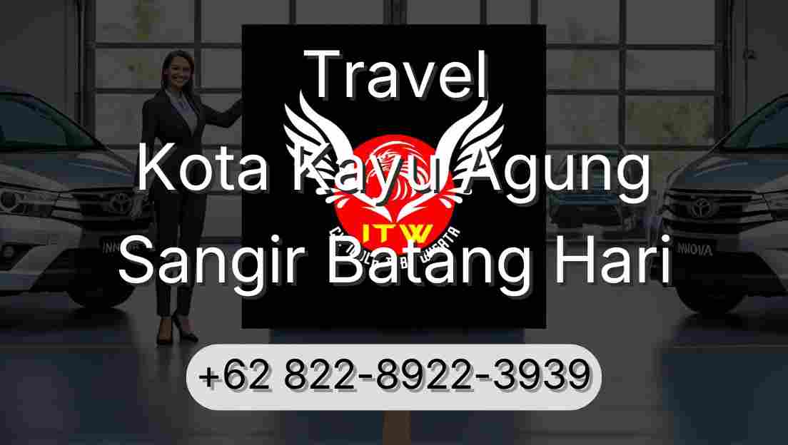 Travel Kota Kayu Agung Sangir Batang Hari