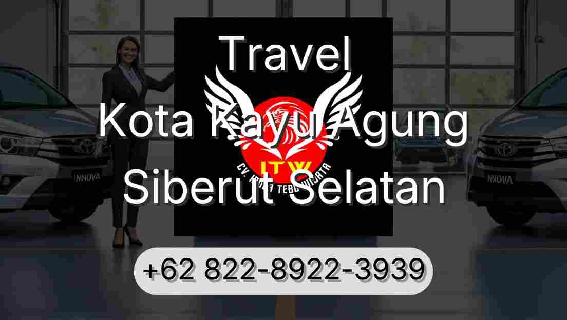 Travel Kota Kayu Agung Siberut Selatan