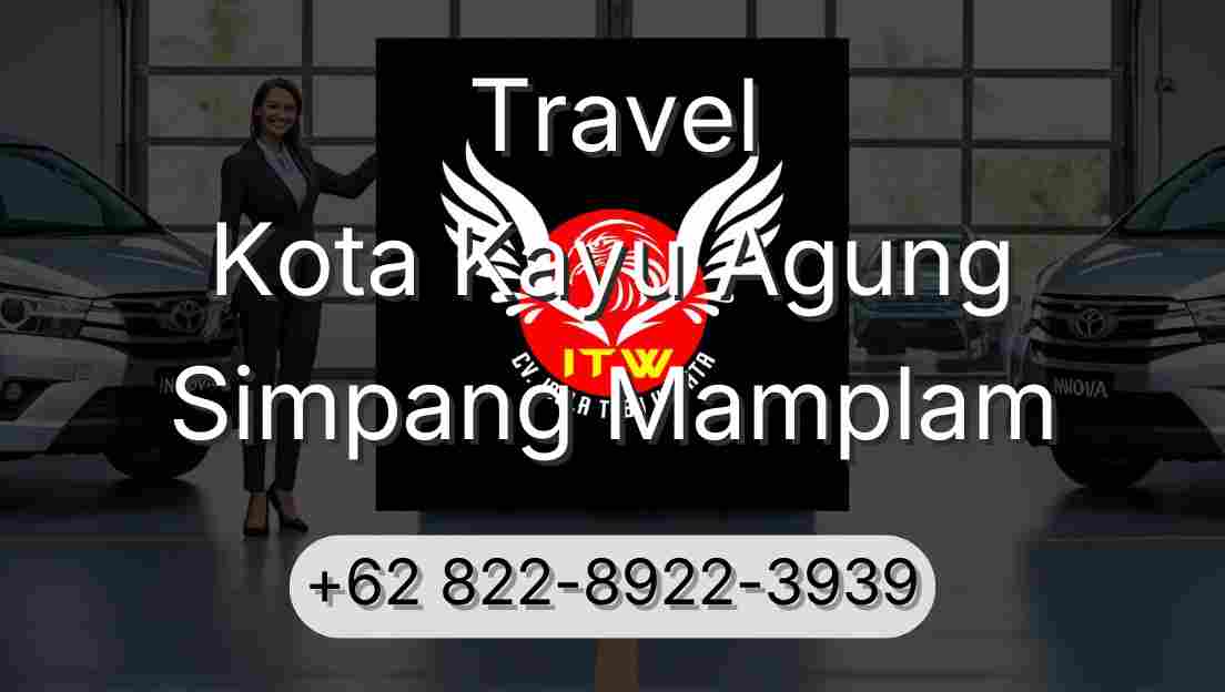 Travel Kota Kayu Agung Simpang Mamplam