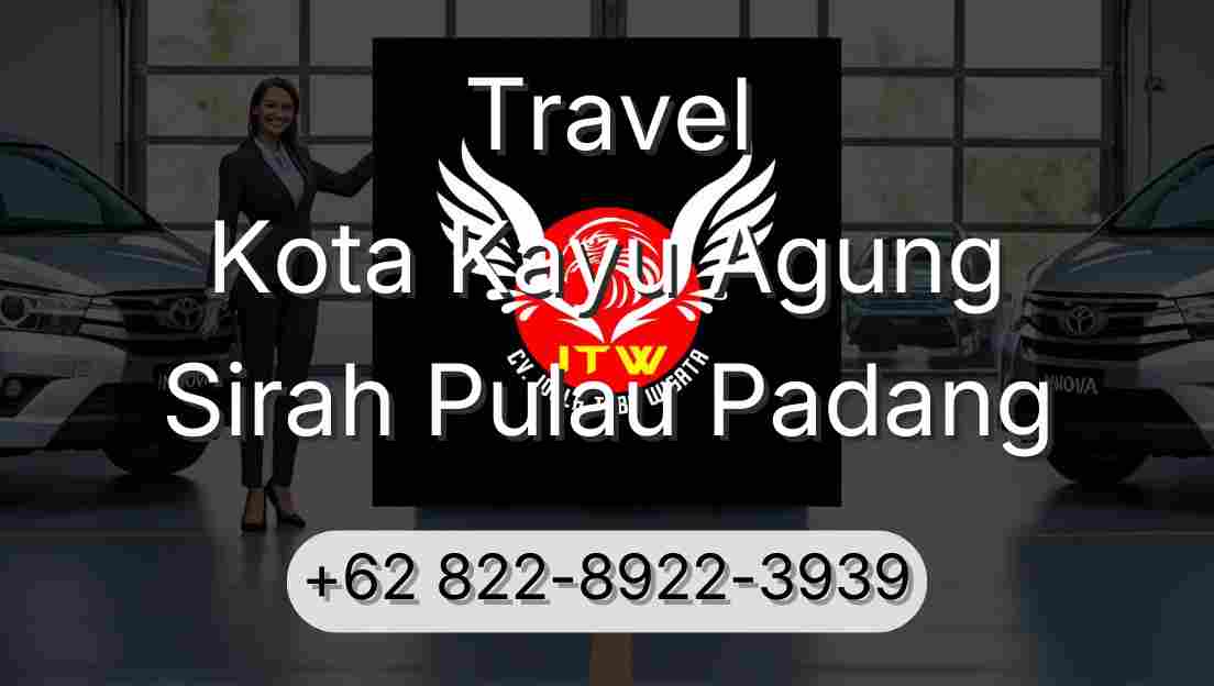 Travel Kota Kayu Agung Sirah Pulau Padang
