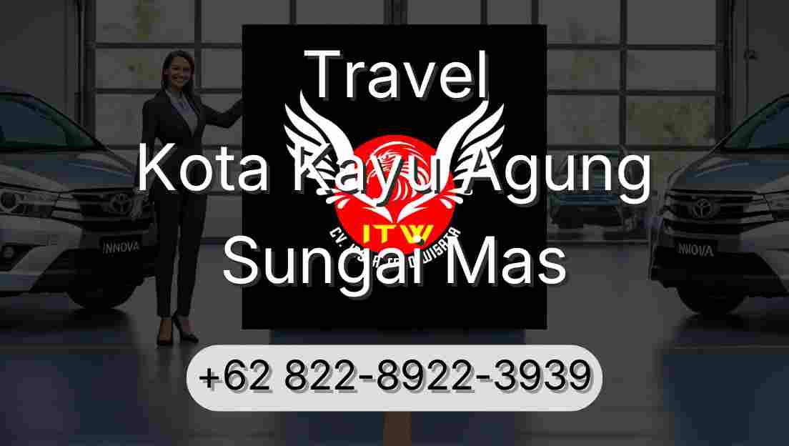 Travel Kota Kayu Agung Sungai Mas