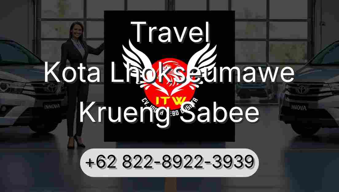 Travel Kota Lhokseumawe Krueng Sabee