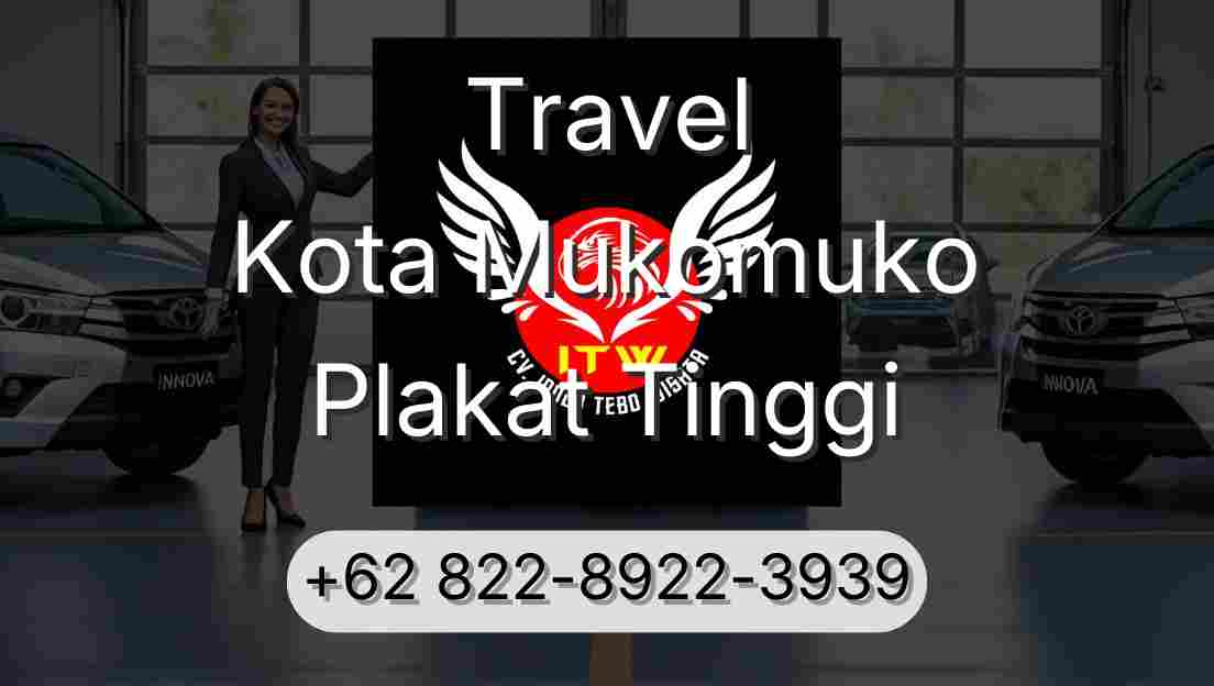 Travel Kota Mukomuko Plakat Tinggi