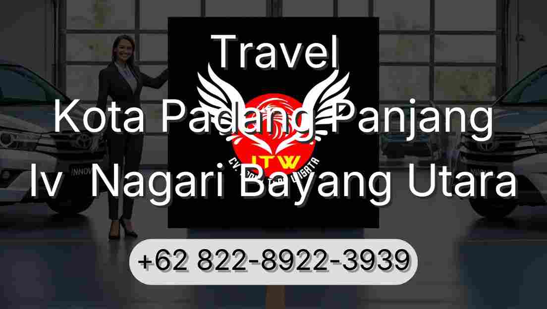 Travel Kota Padang Panjang Iv  Nagari Bayang Utara