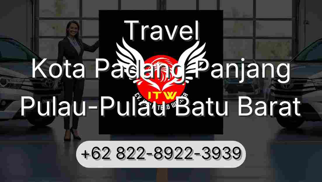 Travel Kota Padang Panjang Pulau-Pulau Batu Barat
