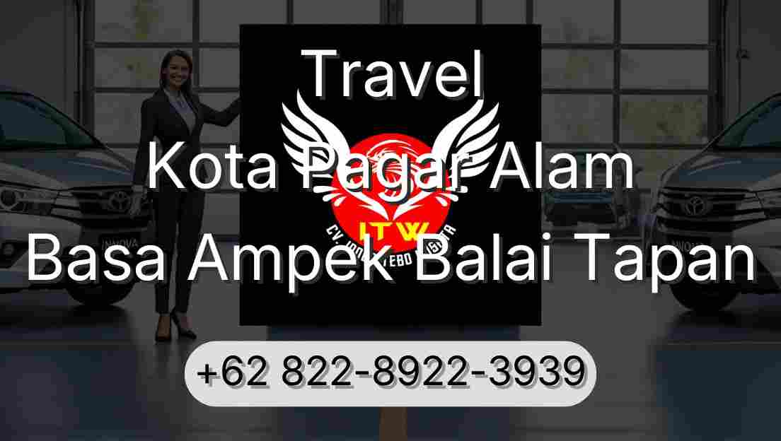 Travel Kota Pagar Alam Basa Ampek Balai Tapan