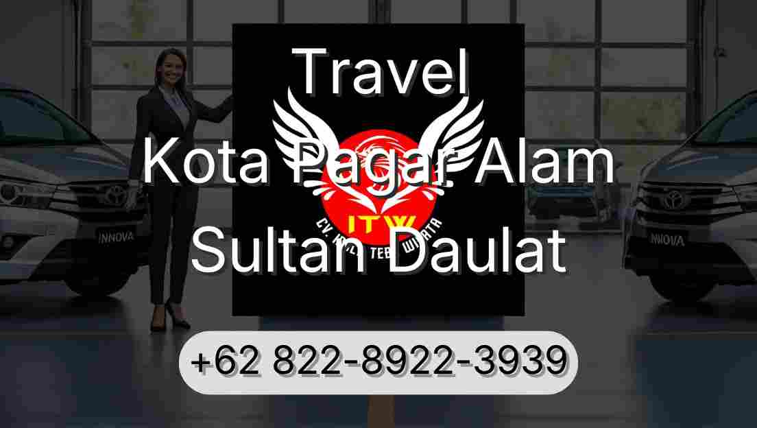Travel Kota Pagar Alam Sultan Daulat