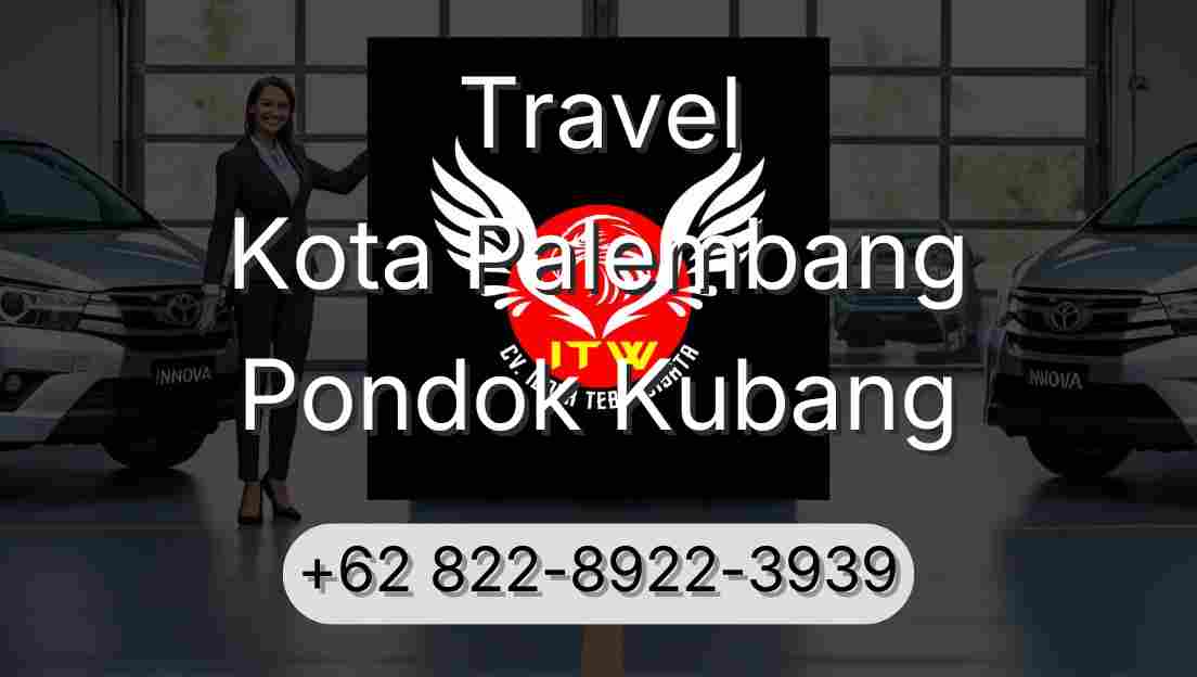 Travel Kota Palembang Pondok Kubang