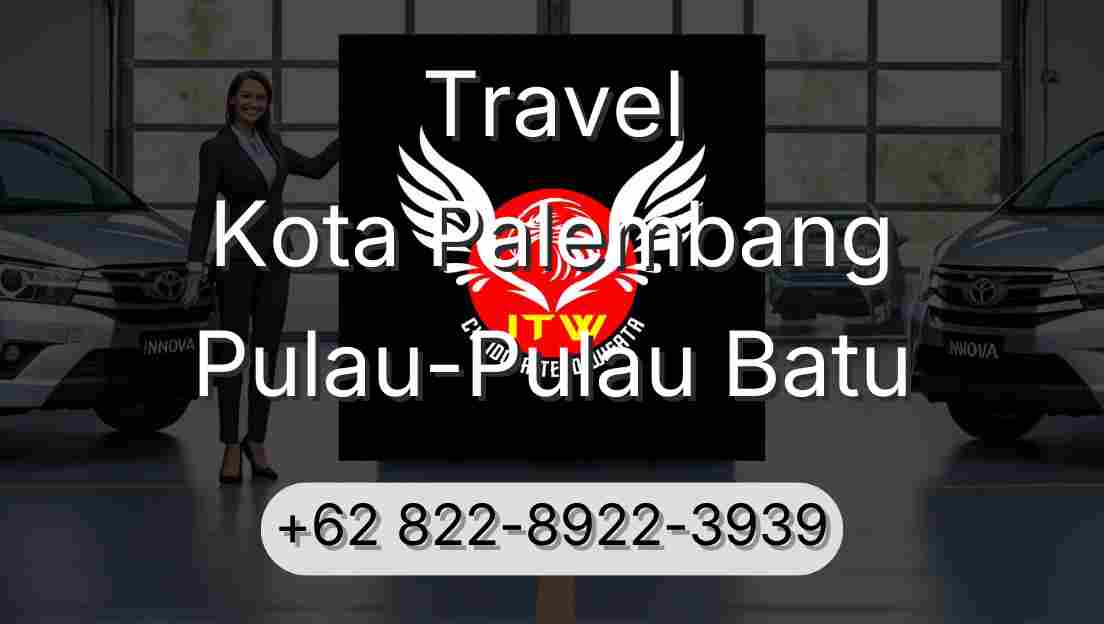Travel Kota Palembang Pulau-Pulau Batu