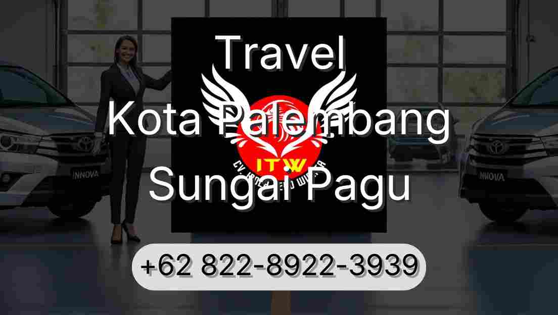 Travel Kota Palembang Sungai Pagu