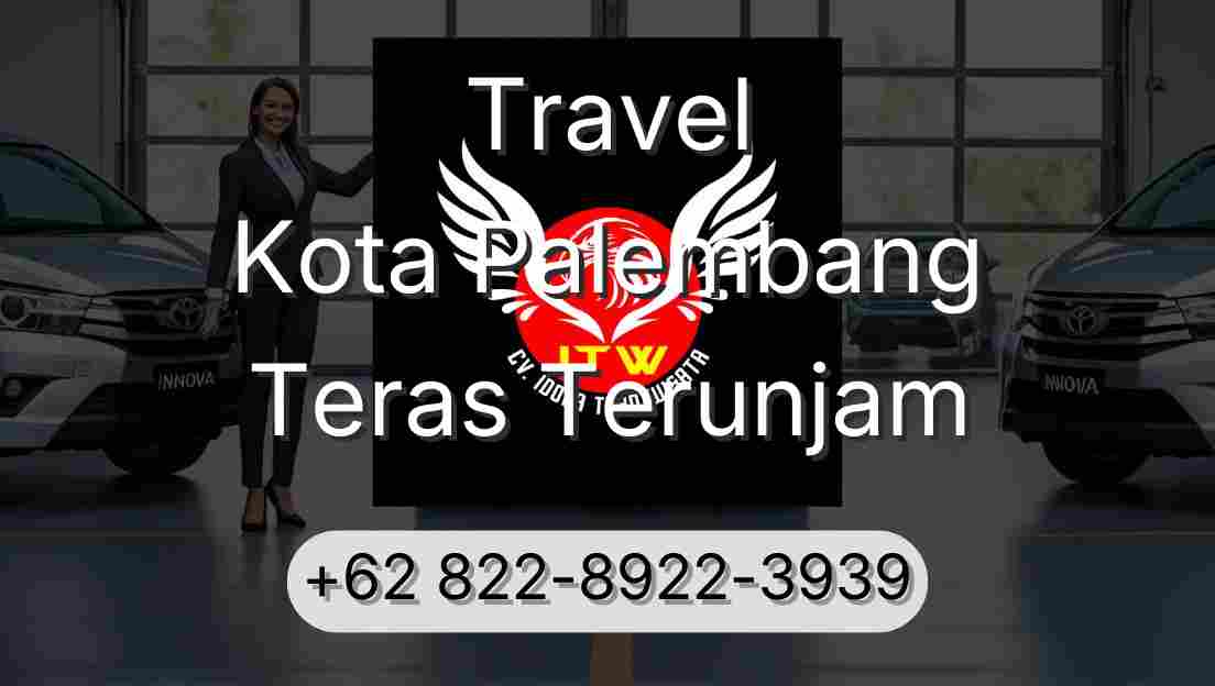 Travel Kota Palembang Teras Terunjam