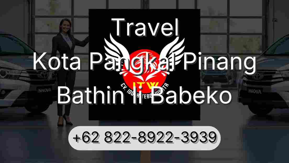 Travel Kota Pangkal Pinang Bathin Ii Babeko