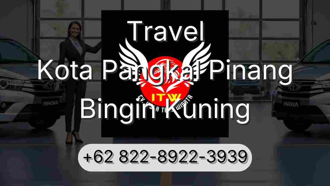 Travel Kota Pangkal Pinang Bingin Kuning