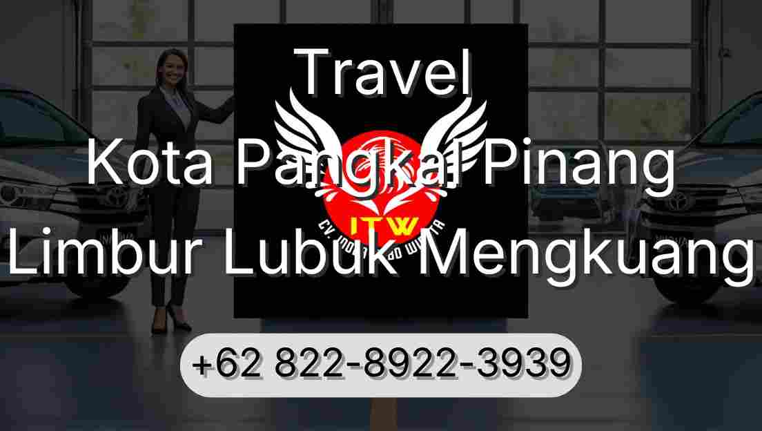 Travel Kota Pangkal Pinang Limbur Lubuk Mengkuang