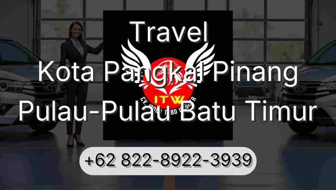 Travel Kota Pangkal Pinang Pulau-Pulau Batu Timur