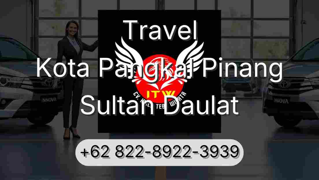 Travel Kota Pangkal Pinang Sultan Daulat