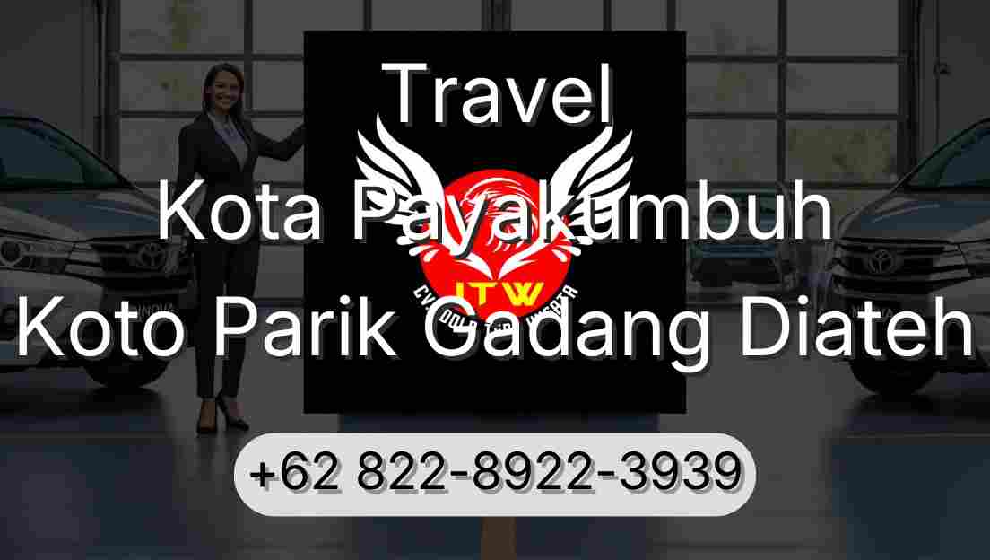 Travel Kota Payakumbuh Koto Parik Gadang Diateh