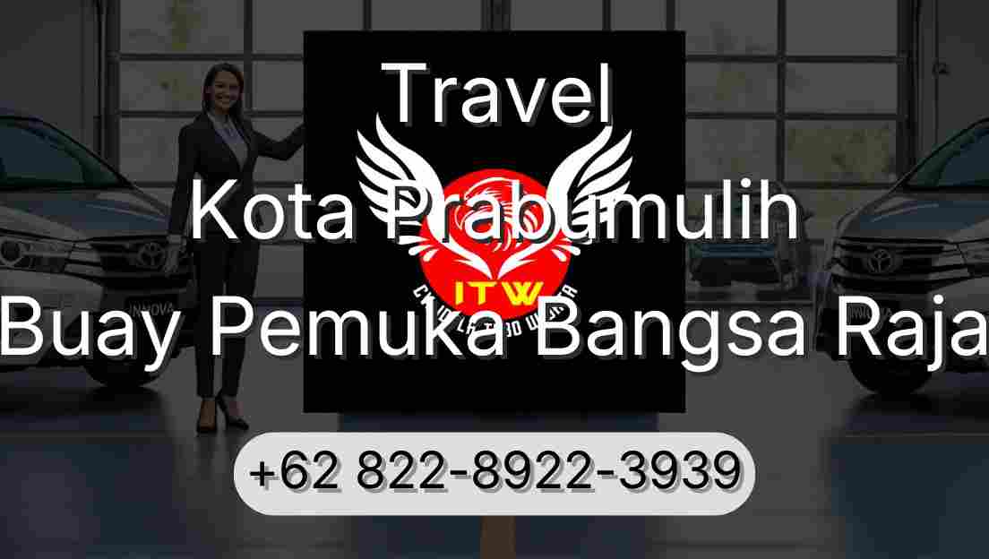 Travel Kota Prabumulih Buay Pemuka Bangsa Raja