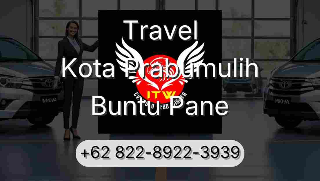 Travel Kota Prabumulih Buntu Pane