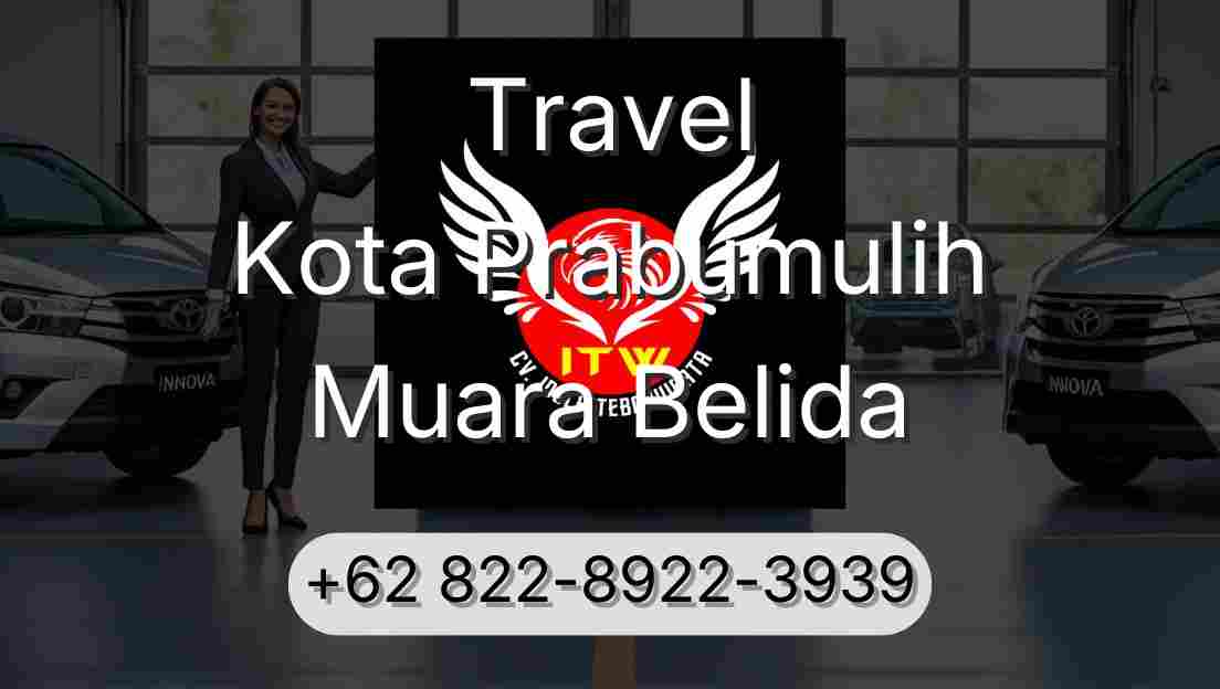 Travel Kota Prabumulih Muara Belida