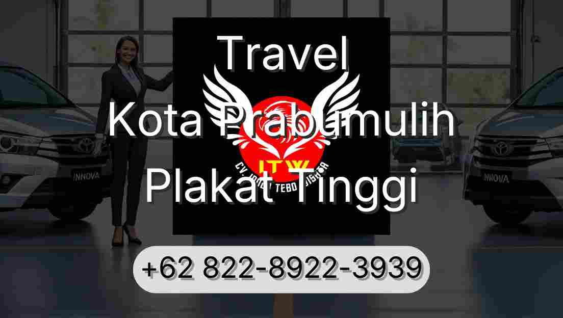 Travel Kota Prabumulih Plakat Tinggi