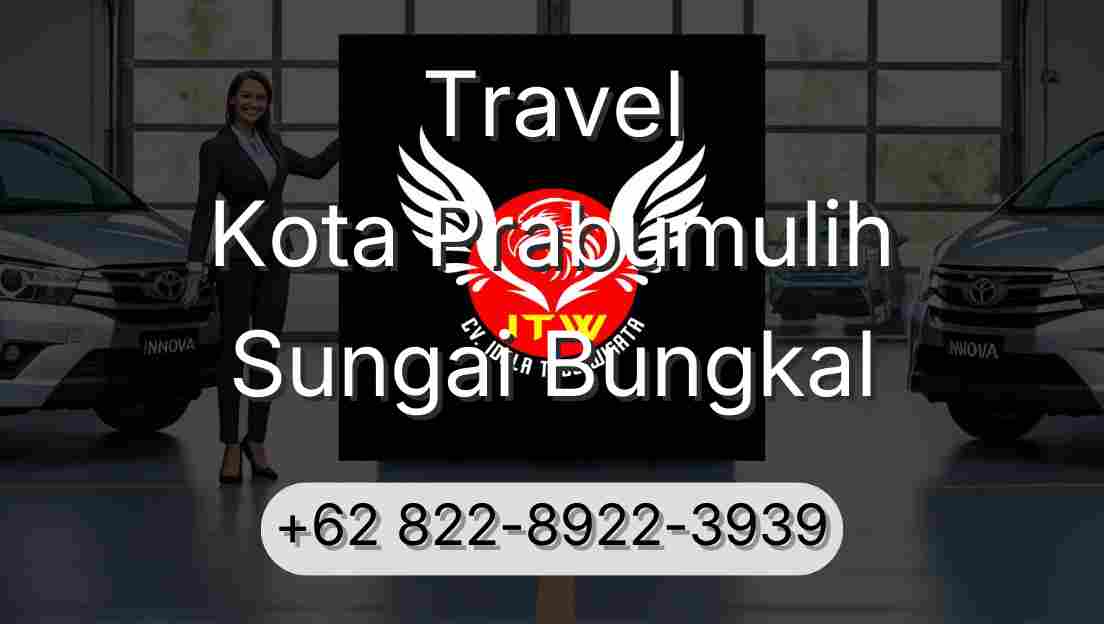 Travel Kota Prabumulih Sungai Bungkal