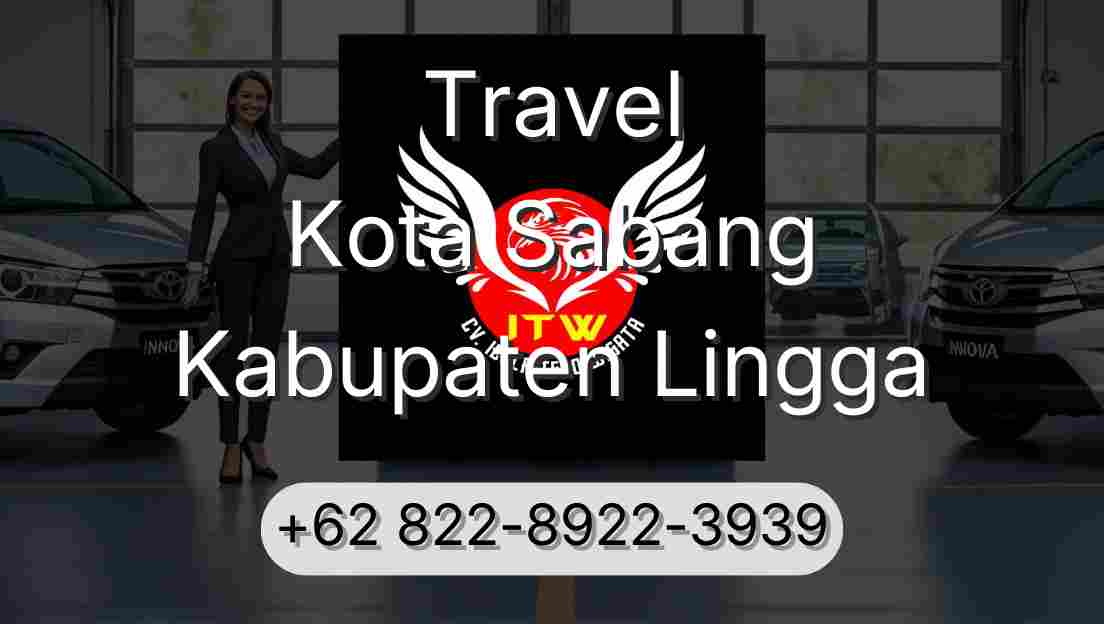 Travel Kota Sabang Kabupaten Lingga