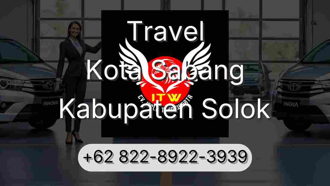 Travel Kota Sabang Kabupaten Solok