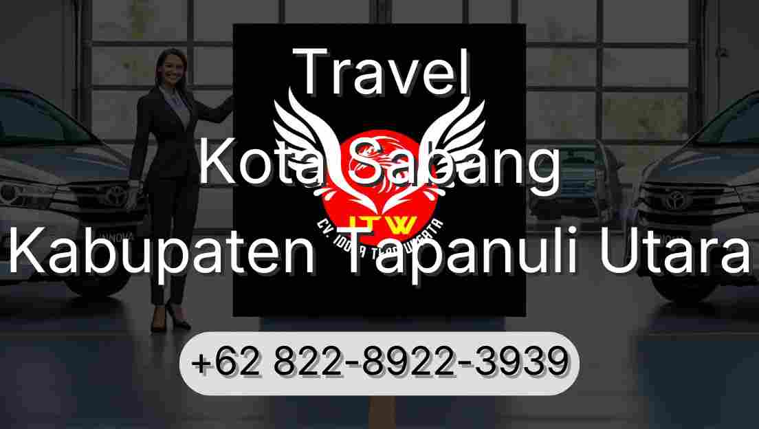 Travel Kota Sabang Kabupaten Tapanuli Utara