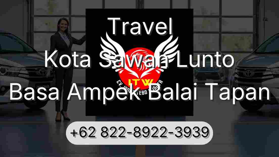 Travel Kota Sawah Lunto Basa Ampek Balai Tapan