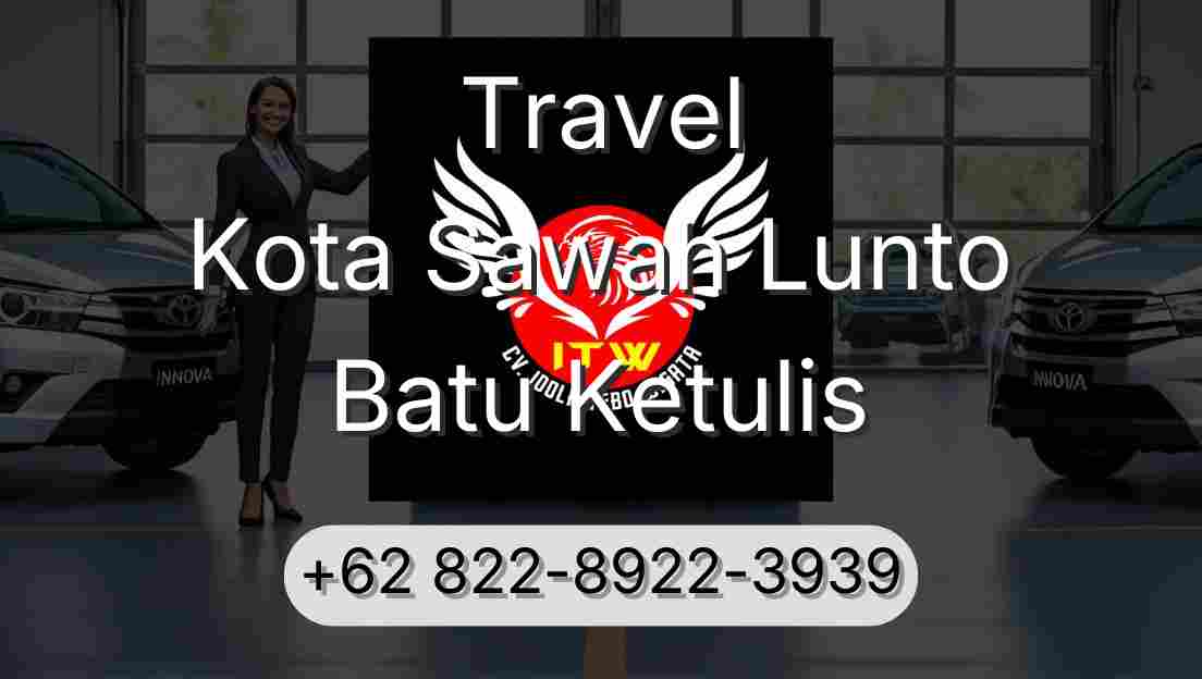Travel Kota Sawah Lunto Batu Ketulis