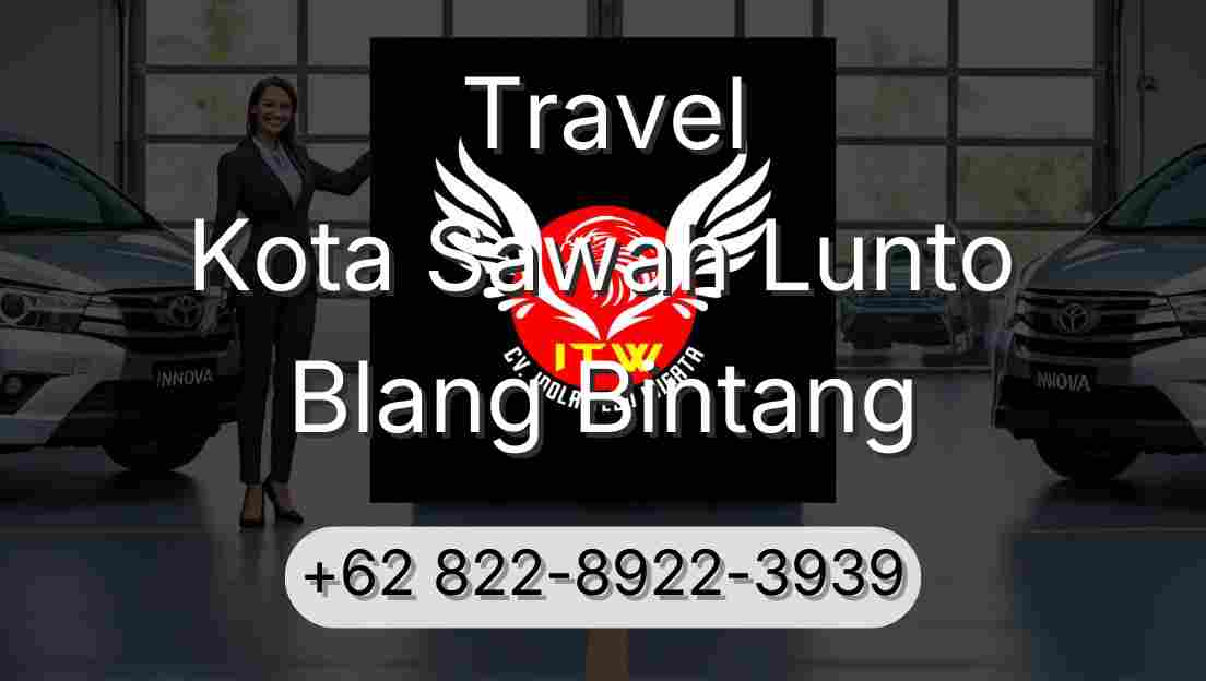 Travel Kota Sawah Lunto Blang Bintang