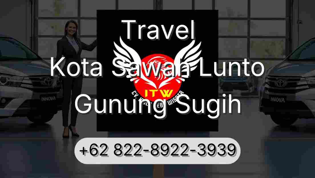 Travel Kota Sawah Lunto Gunung Sugih