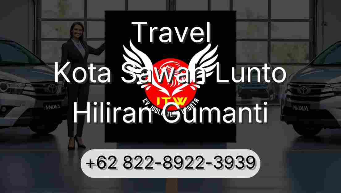 Travel Kota Sawah Lunto Hiliran Gumanti
