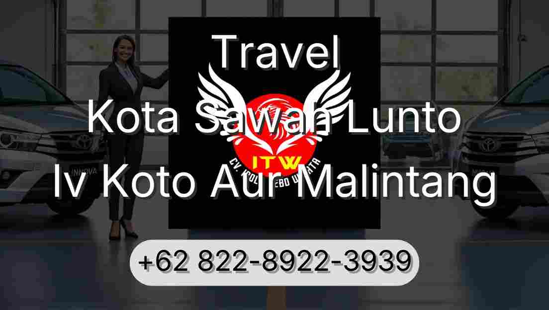 Travel Kota Sawah Lunto Iv Koto Aur Malintang