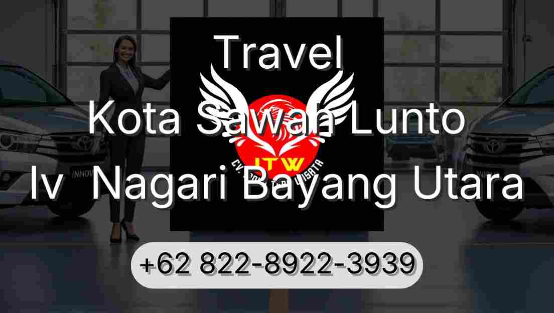 Travel Kota Sawah Lunto Iv  Nagari Bayang Utara