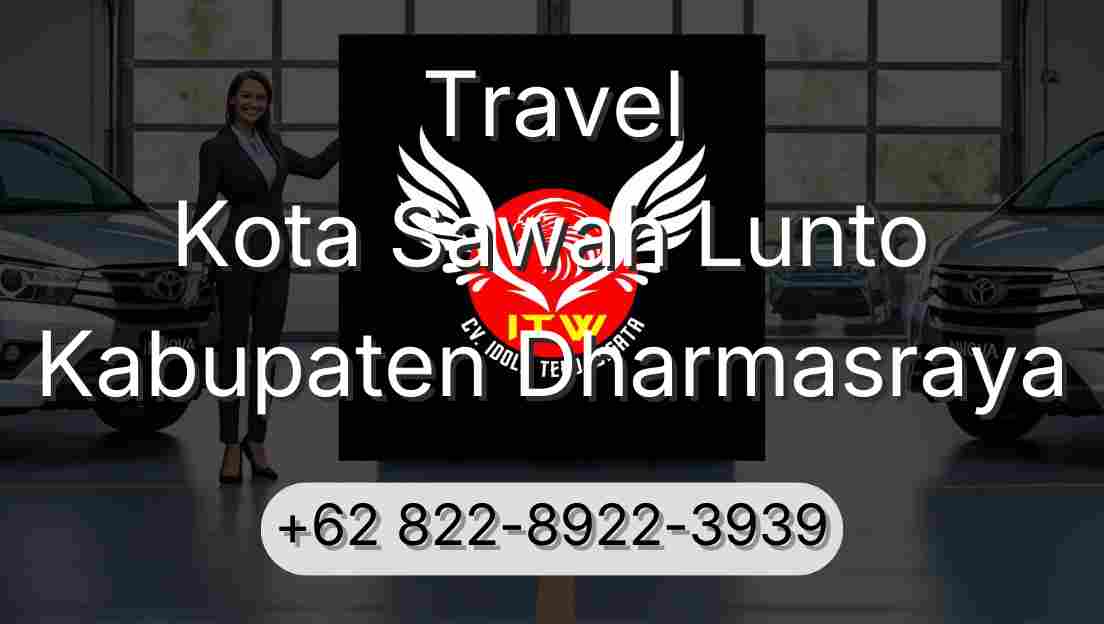 Travel Kota Sawah Lunto Kabupaten Dharmasraya