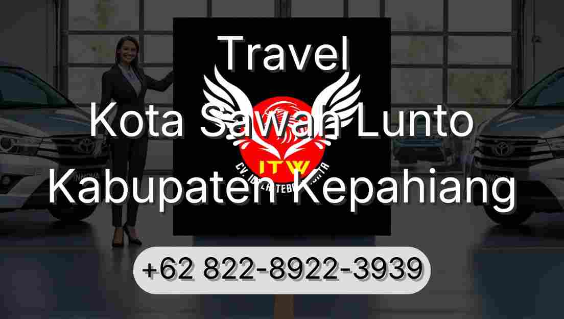 Travel Kota Sawah Lunto Kabupaten Kepahiang