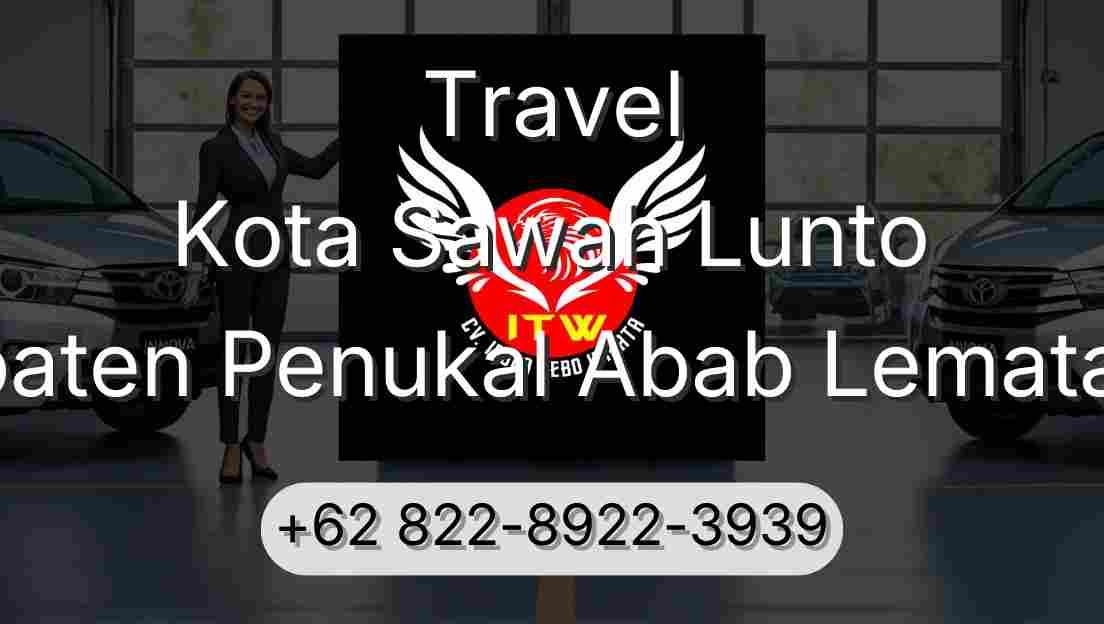 Travel Kota Sawah Lunto Kabupaten Penukal Abab Lematang Ilir