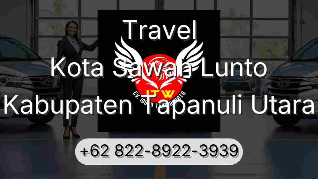 Travel Kota Sawah Lunto Kabupaten Tapanuli Utara