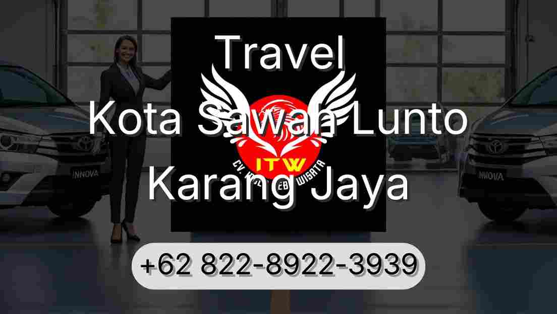 Travel Kota Sawah Lunto Karang Jaya