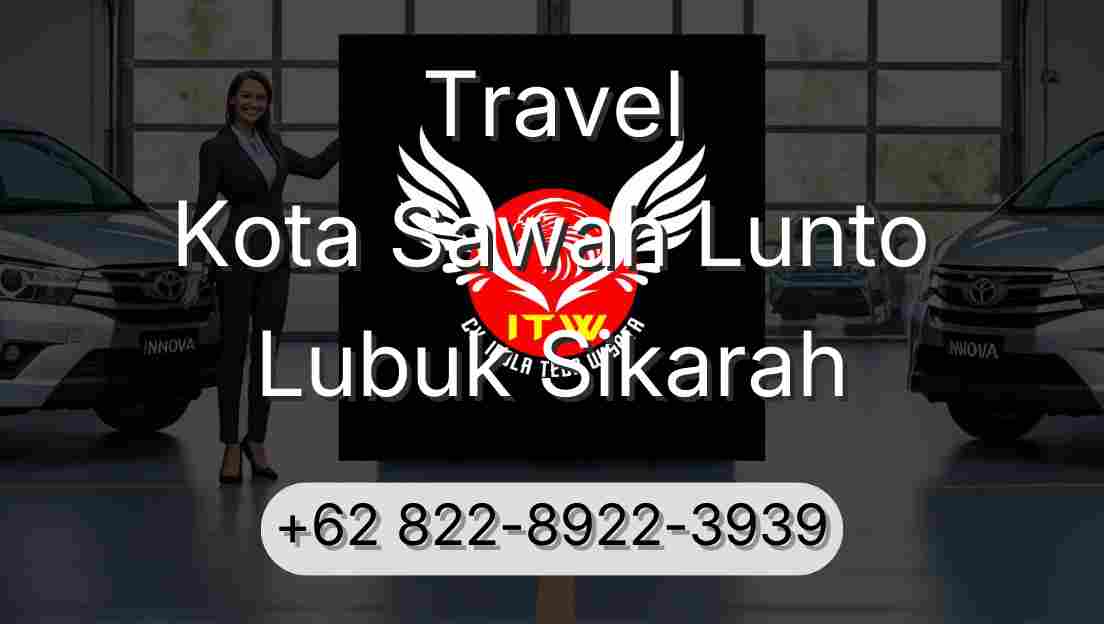 Travel Kota Sawah Lunto Lubuk Sikarah