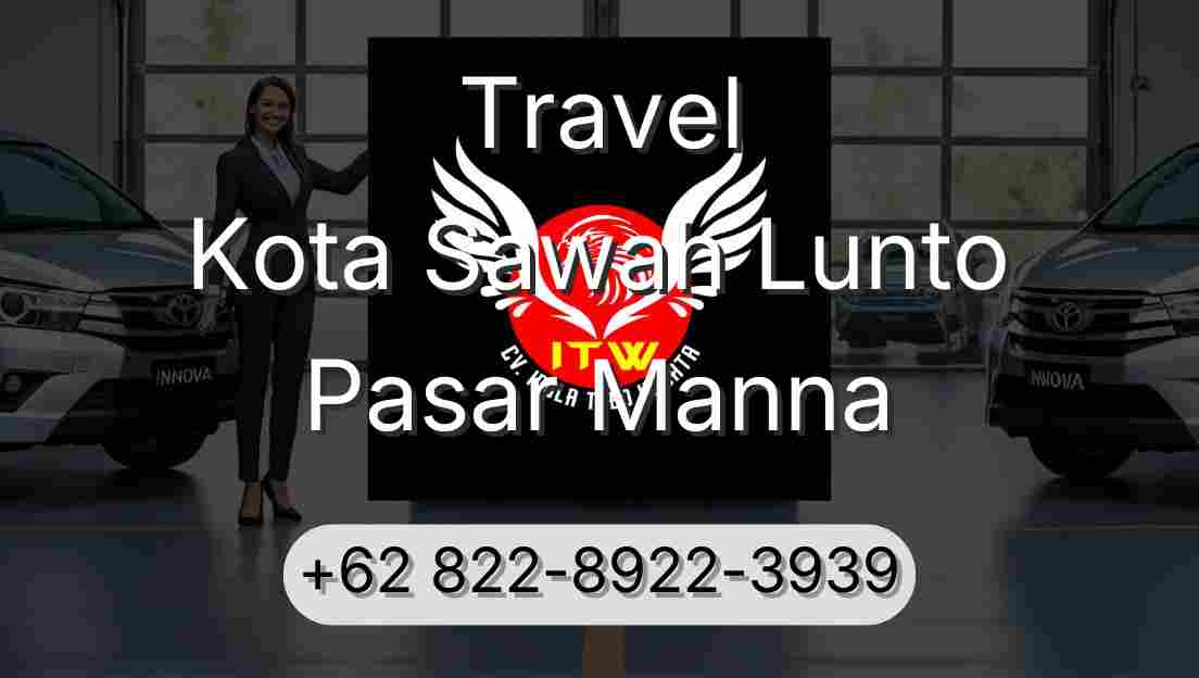 Travel Kota Sawah Lunto Pasar Manna