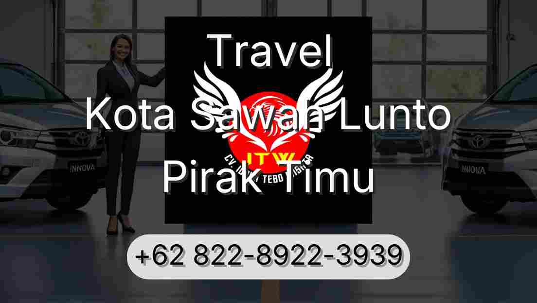 Travel Kota Sawah Lunto Pirak Timu