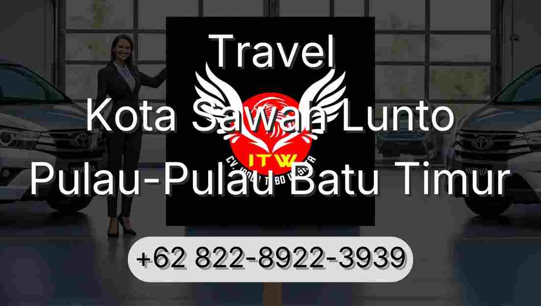 Travel Kota Sawah Lunto Pulau-Pulau Batu Timur